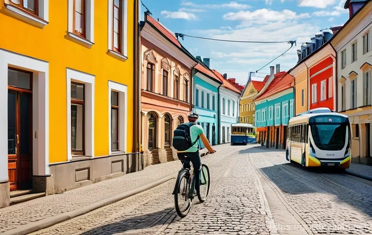 리투아니아 여행 경비 절약 팁 - **Prompt 1: Smart Flight Planning for a Lithuanian Adventure**
    "A young, diverse traveler, dress...